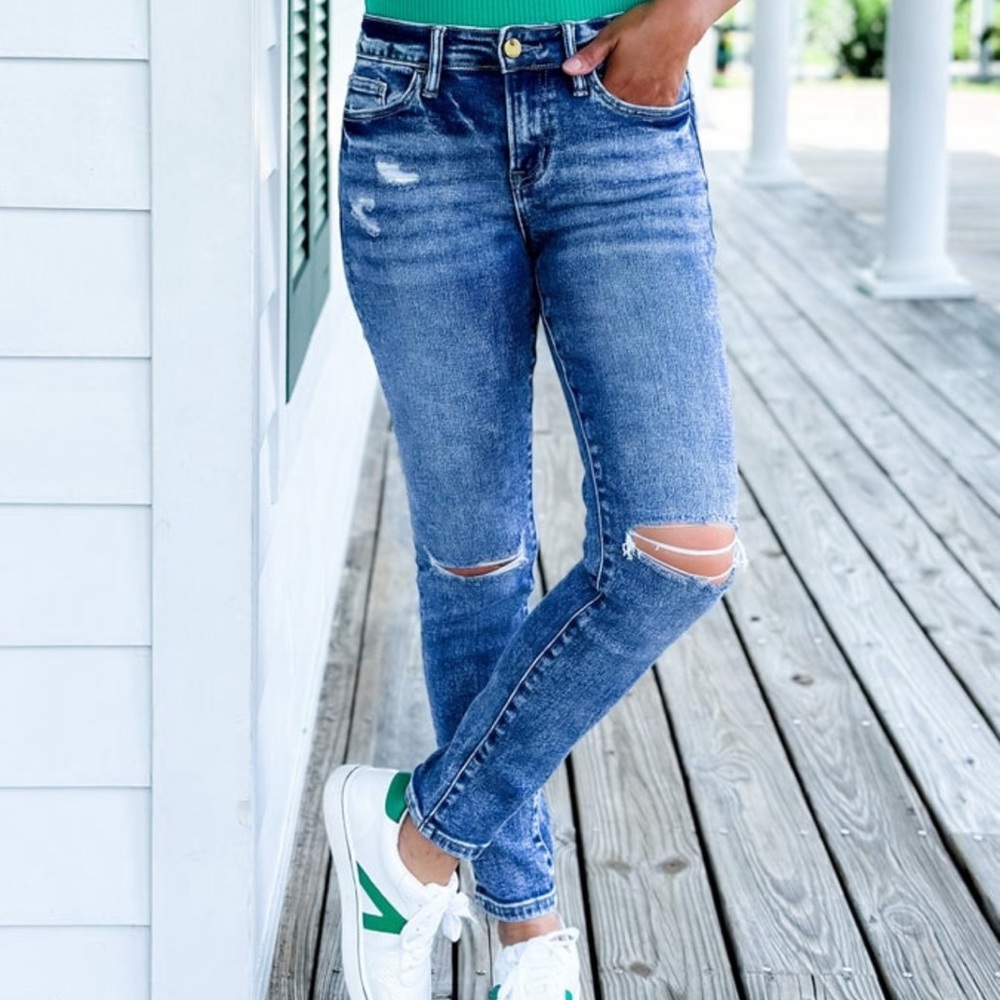Bayeas Ankle Skinny Jeans